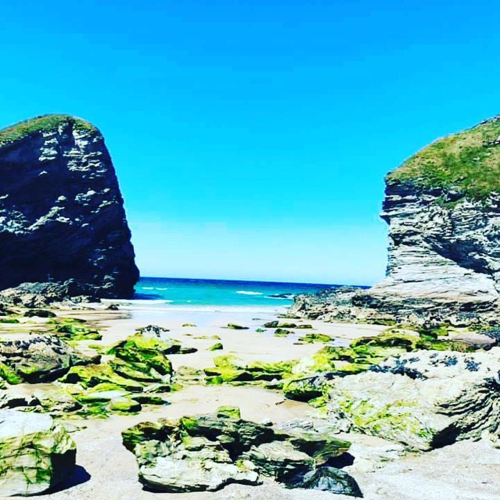 Seaview, Luxury Apartment, 2 Min Walk To Porth Beach New Quay Esterno foto